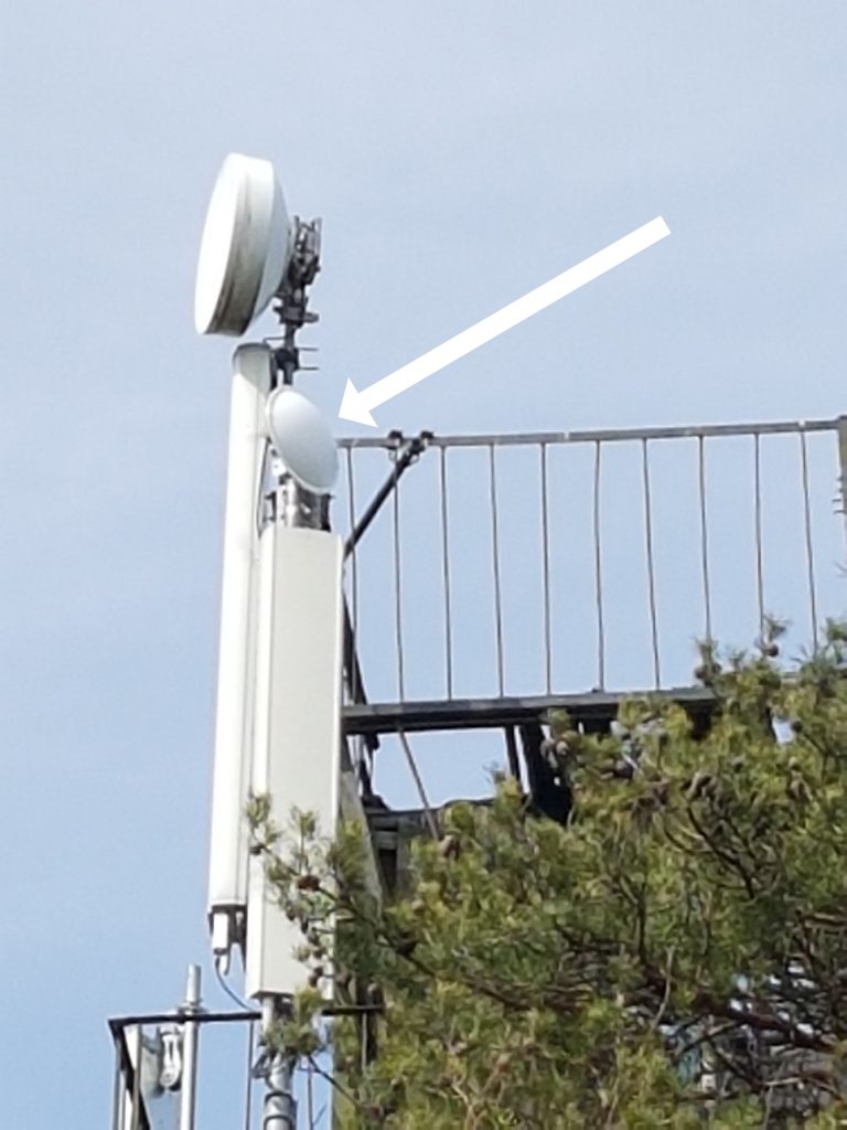 1 Gb/s antenn operaatori mastis